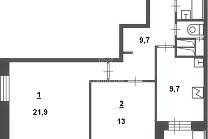 город Москва, проспект Зелёный, дом 97А продажа квартиры Новогиреево 2 комнаты